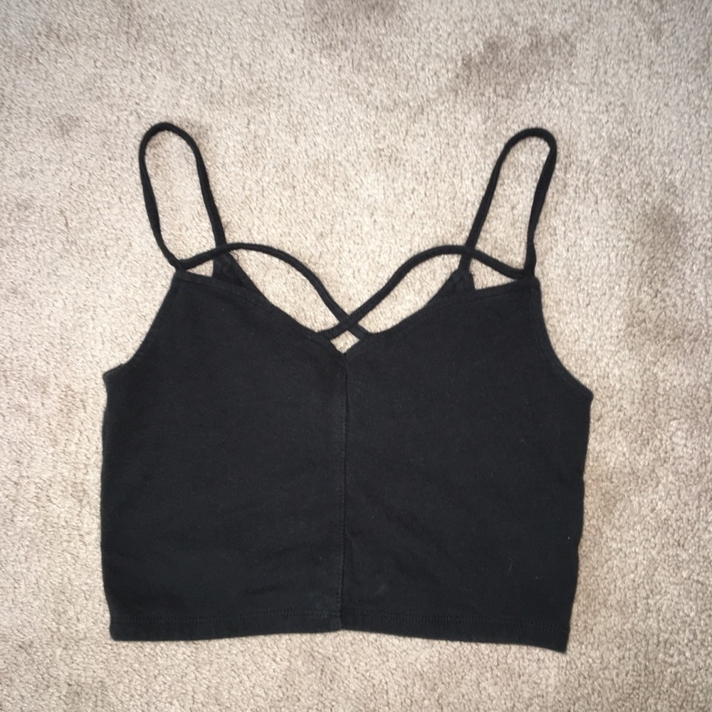 Strappy cropped top
